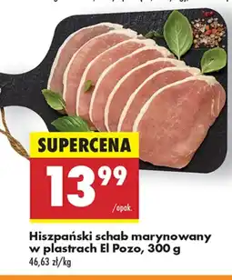 Biedronka Schab w plastrach El Pozo oferta