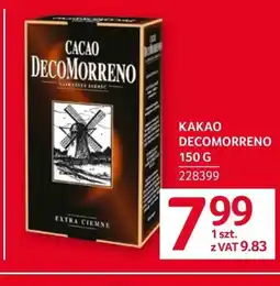 Selgros Kakao DecoMorreno oferta