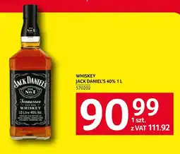 Selgros Whiskey Jack Daniel's oferta