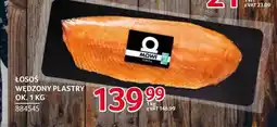 Selgros Łosoś wędzony MOWI oferta