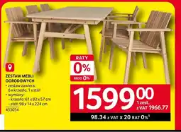 Selgros Zestaw mebli ogrodowych O oferta