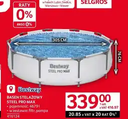 Selgros Basen Bestway oferta