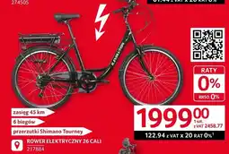 Selgros Rower elektryczny Revolution oferta