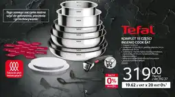 Selgros Zestaw garnków Tefal oferta