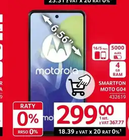 Selgros Smartfon Moto oferta