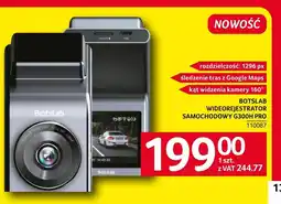 Selgros Wideorejestrator Botslab oferta
