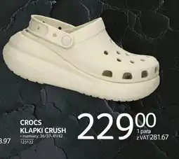Selgros Klapki CROCS oferta