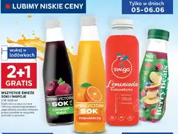 Stokrotka Optima Swieże soki i napoje oferta