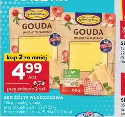 Stokrotka Optima Ser żółty Włoszczowa Gouda oferta