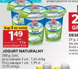 Stokrotka Optima Jogurt naturalny Zott Primo oferta