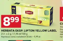 Stokrotka Optima Herbata ekspresowa Lipton Yellow Label oferta