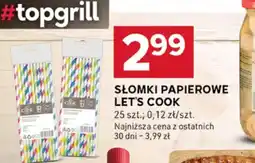 Stokrotka Optima Słomki papierowe Let's Cook oferta
