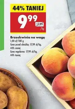 Biedronka Brzoskwinie oferta