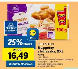 Lidl Nuggetsy z kurczaka z sosem curry i słodko kwaśnym Chef select oferta