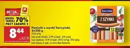 Biedronka Parówki z szynki Tarczyński oferta