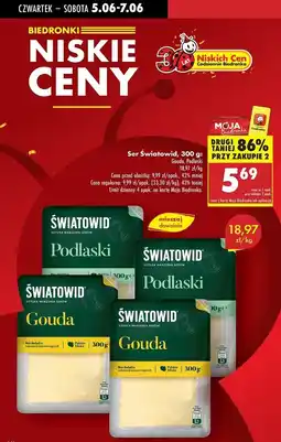 Biedronka Ser podlaski Światowid oferta