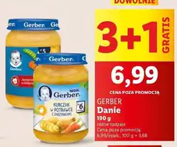 Lidl Kurczak w potrawce z jarzynami Gerber oferta