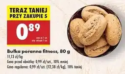 Biedronka Bułka poranna fitness oferta