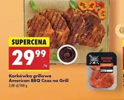Biedronka Karkówka w marynacie american bbq Czas Na Grill oferta