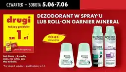 Biedronka Dezodorant floral fresh Garnier Mineral Protection 6 oferta