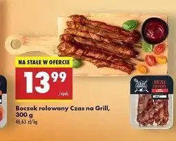 Biedronka Boczek rolowany na grilla Czas Na Grill oferta