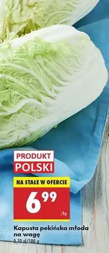 Biedronka Kapusta pekińska młoda oferta