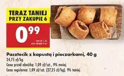 Biedronka Pasztecik z kapustą i pieczarkami oferta