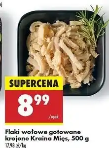 Biedronka Flaki wołowe gotowane krojone Kraina Mięs oferta