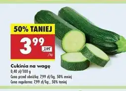 Biedronka Cukinia zielona oferta
