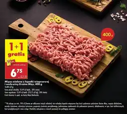 Biedronka Mięso mielone z łopatki wieprzowej i wołowiny Kraina Mięs oferta