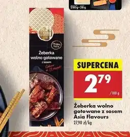 Biedronka Żeberka wolno gotowane z sosem Asia Flavours oferta