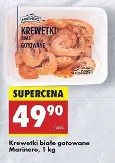Biedronka Krewetki białe gotowane Marinero oferta