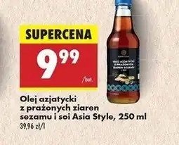 Biedronka Olej azjatycki z prażonych ziaren sezamu Asia Style oferta