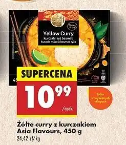 Biedronka Yellow curry z kurczakiem i ryżem Asia Flavours oferta