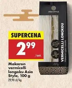 Biedronka Makaron vermicelli Asia Style oferta