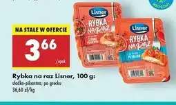 Biedronka Rybka po grecku Lisner Na Raz oferta