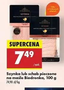 Biedronka Schab roztoczański pieczony na maśle Biedronka oferta