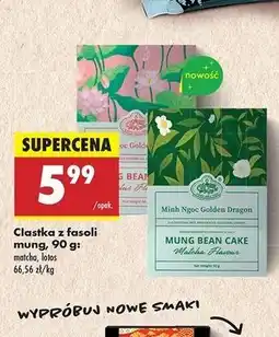 Biedronka Ciastka z fasoli mung lotos oferta