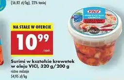 Biedronka Surimi w oleju o smaku papryczki chilli Vici oferta