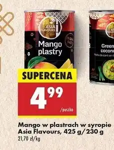 Biedronka Mango plastry Asia Flavours oferta