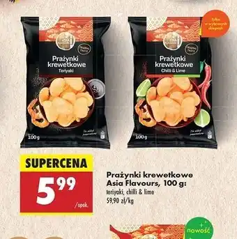 Biedronka Prażynki krewetkowe teriyaki Asia Flavours oferta