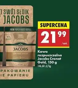 Biedronka Kawa Jacobs Cronat Gold oferta