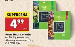 Biedronka Pasta zielone curry House Of Asia oferta