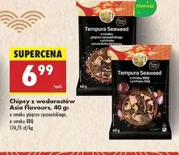 Biedronka Chipsy z wodorostów o smaku bbq Asia Flavours oferta