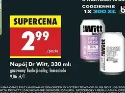 Biedronka Napój electro lytes Dr Witt oferta