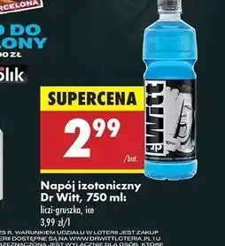 Biedronka Napój multiwitamina Dr Witt oferta