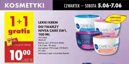 Biedronka Krem do twarzy lekki na noc Nivea Creme Care oferta