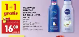 Biedronka Balsam do ciała coconut Nivea oferta