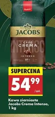 Biedronka Kawa intenso Jacobs Crema oferta