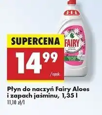 Biedronka Płyn do mycia aloes i jaśmin Fairy oferta